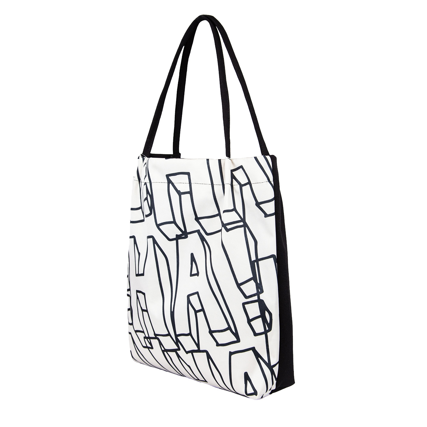 Шоппер 3 с кнопкой  буквы